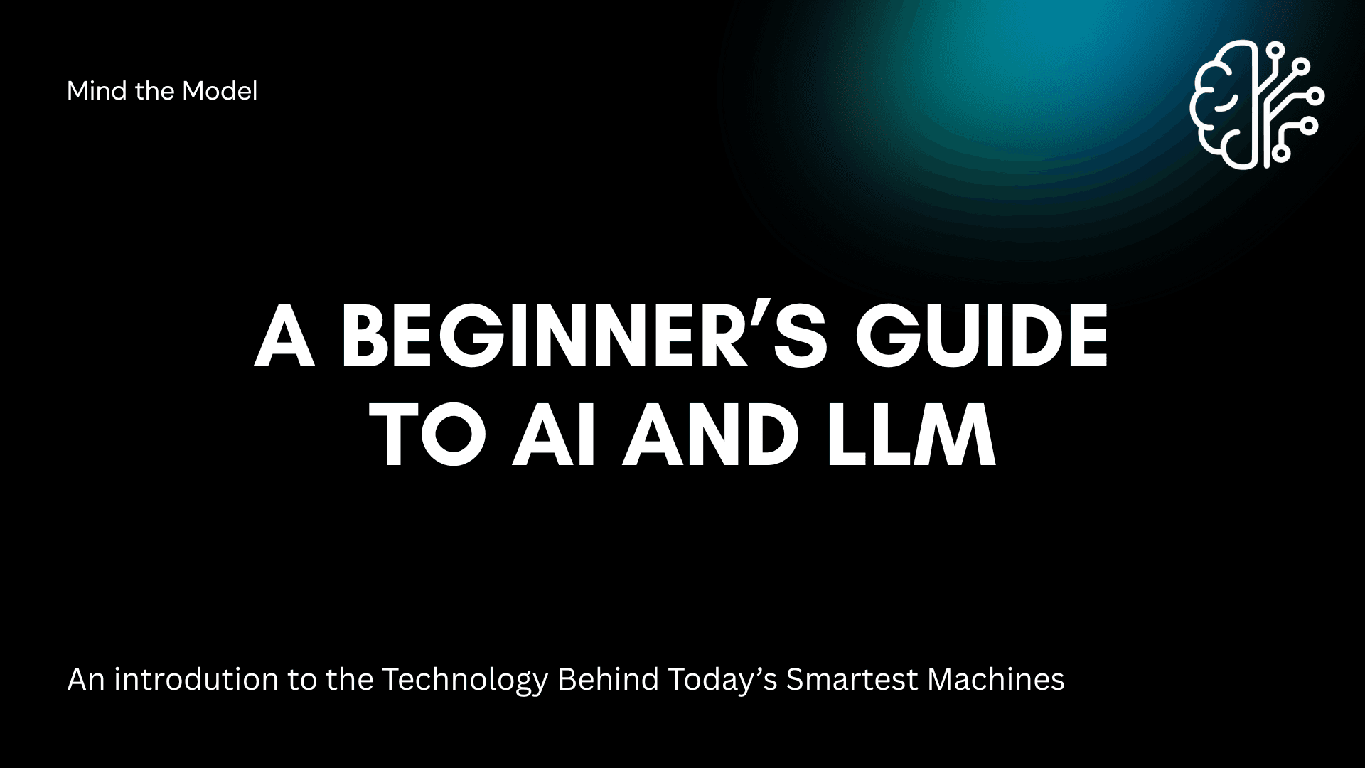A Beginner's Guide to Artificial Intelligence and Large Language Models (LLM)
